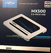 cruciaql MX500の500GBSSD