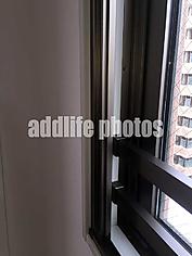 パークタワー東京クラルテステーションフロントの腰高引違い窓